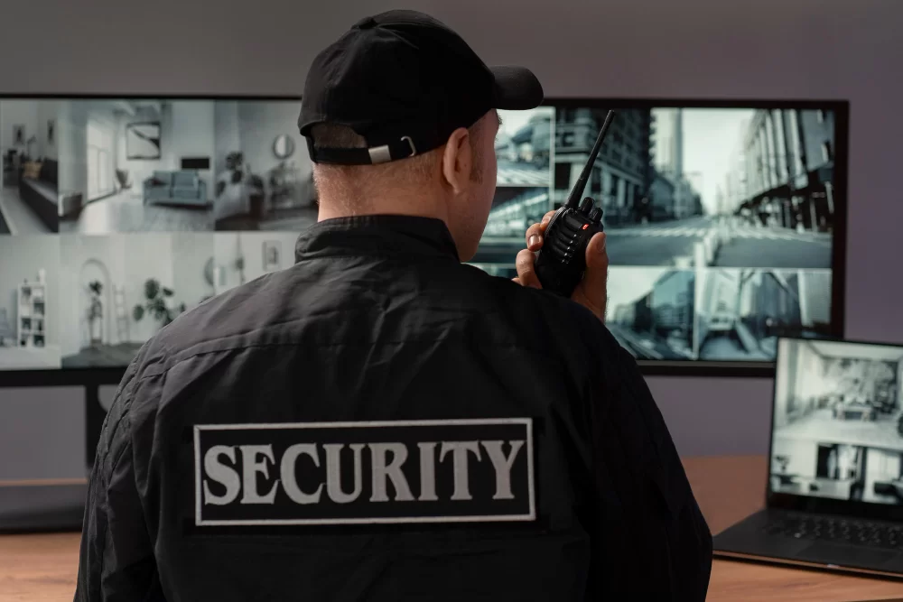 We Know Commercial Security Challenges - Commercial security guard monitoring business property